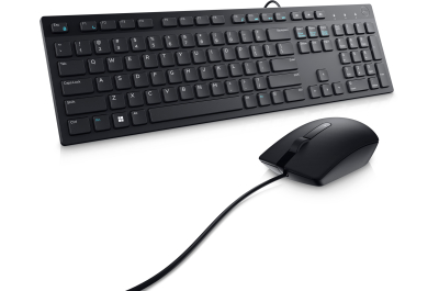 DELL KM300C keyboard Mouse included USB Spanish Black