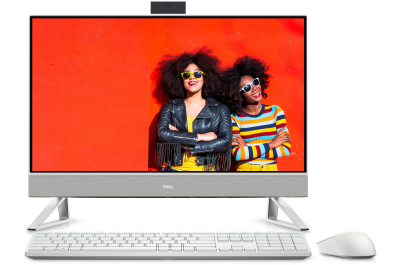 DELL Inspiron 5410 Intel® Core™ i7 60.5 cm (23.8") 1920 x 1080 pixels Touchscreen 16 GB DDR4-SDRAM 1.26 TB HDD+SSD All-in-One PC NVIDIA GeForce MX550 Windows 11 Home Wi-Fi 6E (802.11ax) White
