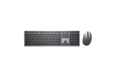 DELL KM7321W keyboard Mouse included RF Wireless + Bluetooth US English Grey, Titanium